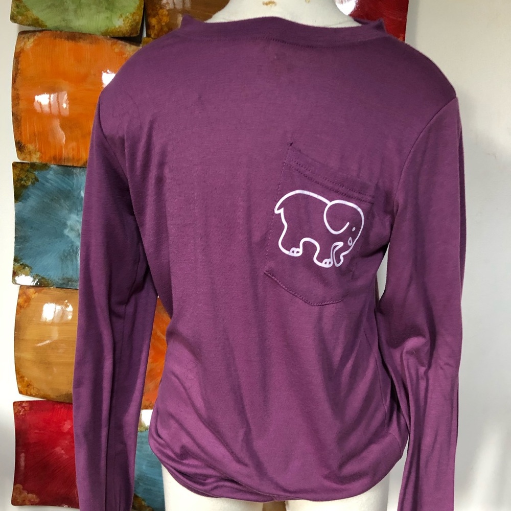 Purple Ivory Ella Long Sleeve Shirt